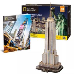   3D puzzle City Traveller NatGeo- New York- Empire State Building 66db-os