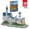 3D puzzle City Traveller- Neuschwanstein kastély 121 db-os -National Geographic CubicFun