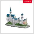   3D puzzle City Traveller- Neuschwanstein kastély 121 db-os -National Geographic CubicFun