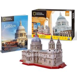   3D puzzle City Travel- London, St.Paul's katedrális 107db-os CubicFun