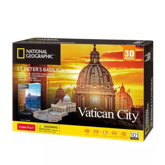 3D puzzle NatGeo City Traveller- Vatikán CubicFun