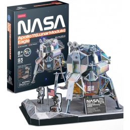 3D puzzle- NASA- Apollo 11- Lunar Module-93db-os CubicFun