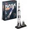 3D puzzle -NASA- Apollo Saturn V űrrakéta-136db-os CubicFun