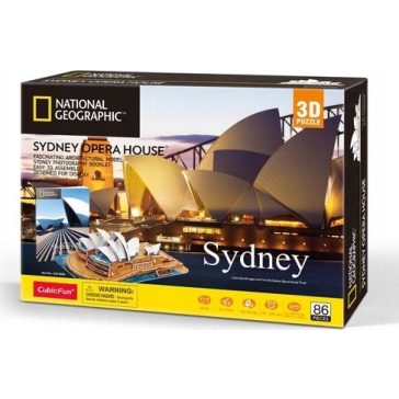 3D puzzle City Travel- Sydney operaház CubicFun