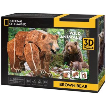 3D puzzle National Geographic- Barnamedve