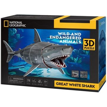 3D puzzle National Geographic- Nagy fehér cápa