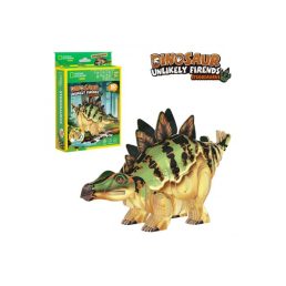 3D puzzle NatGeo Kids- Sztegoszaurusz mini -52db-os