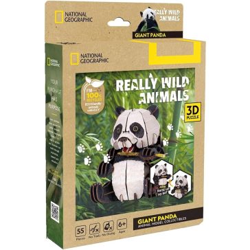 3D puzzle NatGeo Kids- pandamaci -55 db-os