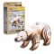 3D puzzle National Geographic 59db-os jegesmedve CubicFun