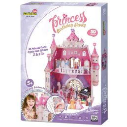 3D puzzle hercegnő szülinap-95db-os CubicFun