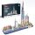 3D puzzle City Line Dubai LED világítással-182db-os CubicFun