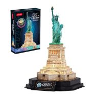 3D puzzle világítós New York Szabadságszobor CubicFun