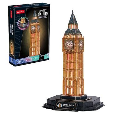 3D puzzle világítós Big Ben CubicFun