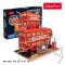 3D puzzle LED-es  világító Double Decker londoni emeletes busz CubicFun