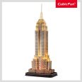 3D puzzle LED világítós Empire State Building CubicFun