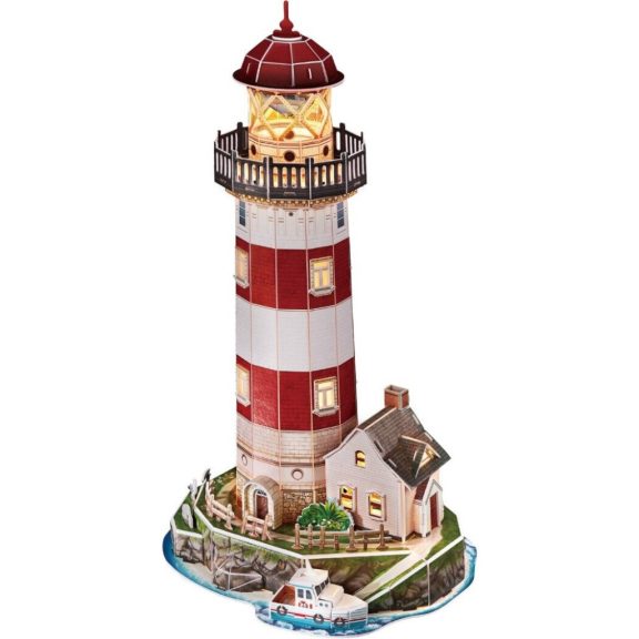 3D Puzzle LED-es világítótorony CubicFun