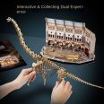   3D puzzle Brachioszaurusz csontváz múzeumban, LED-es világítós- 216db-os