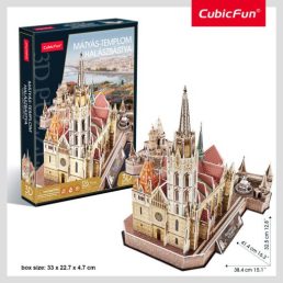 3D puzzle -Mátyás templom-Halász bástya- 176 db-os