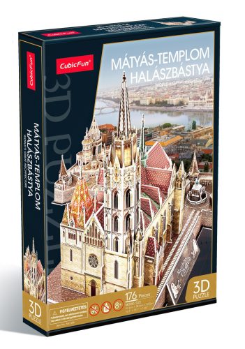 3D-puzzle-Mátyás templom és Halászbástya