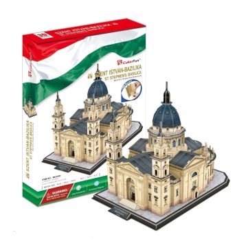 3D puzzle magyar építészet-Szent István Bazilika- 152 db-os új design