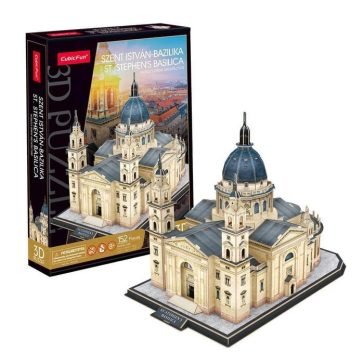 3D puzzle magyar építészet-Szent István Bazilika- 152 db-os új design