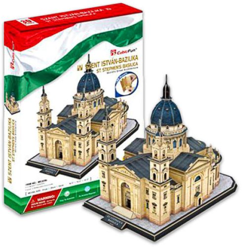 3D puzzle Szent István Bazilika-152 db-os CubicFun