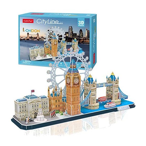 3D puzzle City Line London-107db-os CubicFun