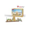 3D puzzle City Line Barcelona-186db-os CubicFun