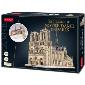 3D puzzle Notre Dame exkluzív -293db-os