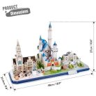 3D puzzle City Line Németország-178db-os CubicFun