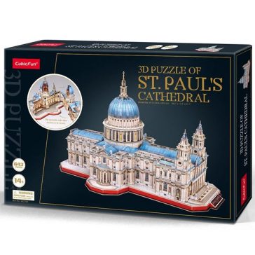   3D puzzle- St.Paul's Cathedral exklusive- 643 db CubicFun