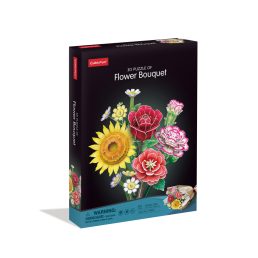 3D puzzle vegyes virágcsokor -363 db-os