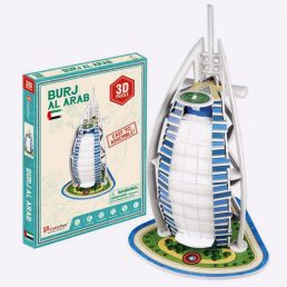 3D puzzle -mini Burj Al Arab 17db-os CubicFun