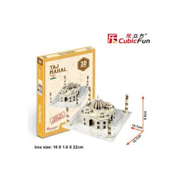 3d mini puzzle-Taj Mahal-39db-os CubicFun