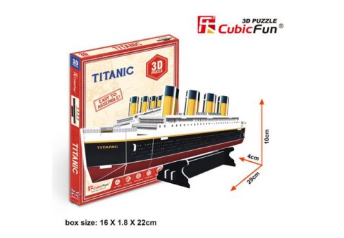 3d mini puzzle-Titanic-30db-os CubicFun