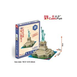 3D puzzle mini Szabadság szobor-31db-os CubicFun