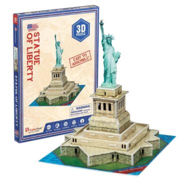 3D puzzle mini Szabadság szobor-31db-os CubicFun