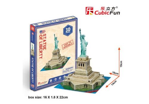 3D puzzle mini Szabadság szobor-31db-os CubicFun