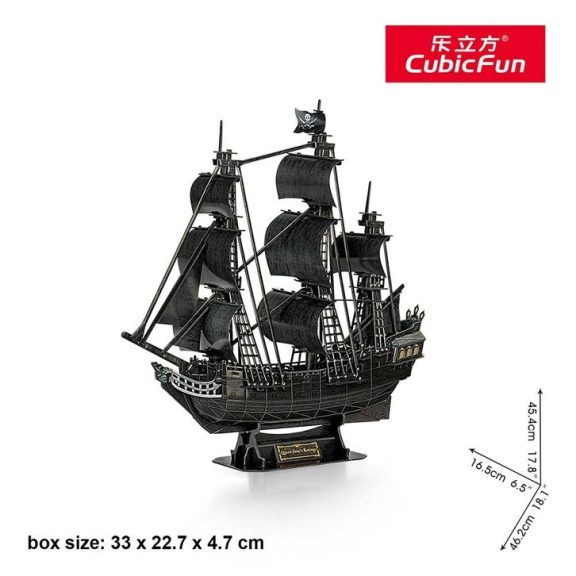 3D puzzle - Queen Anne's Revenge-180db-os CubicFun