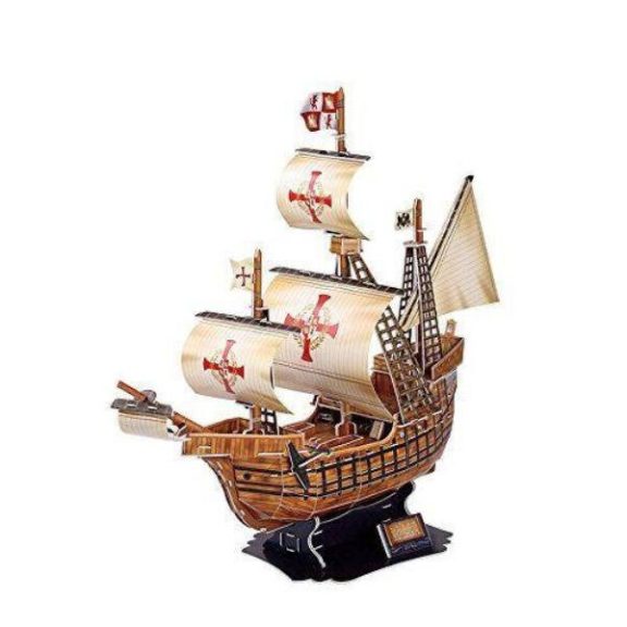 3D puzzle Santa Maria 113 db-os CubicFun