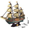 3D puzzle San Felipe  hajó-248db-os CubicFun