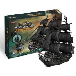 3D puzzle Queen Anne's Revenge hajó 328db-os CubicFun