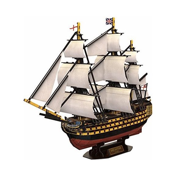 3D puzzle HMS Victory sorhajó 189db-os CubicFun