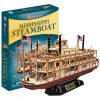 3D puzzle Mississippi Steamboat hajó