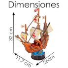 3D puzzle Santa Maria-93db-os CubicFun