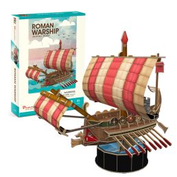 3D puzzle római hadihajó CubicFun