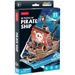 3D puzzle-Kalózhajó mini - 22db-os