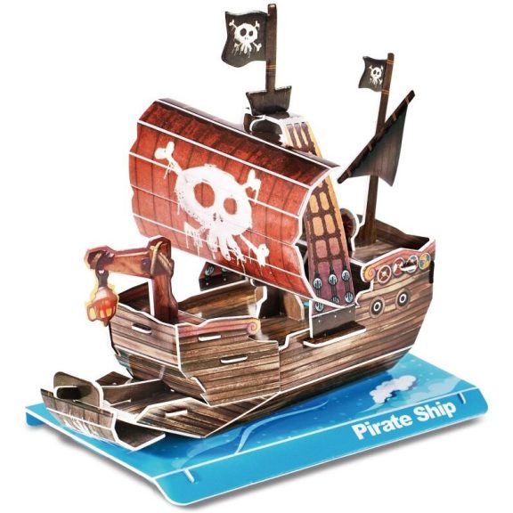 3D puzzle-Kalózhajó mini - 22db-os