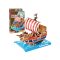 3D puzzle mini vitorláshajó- 33db-os