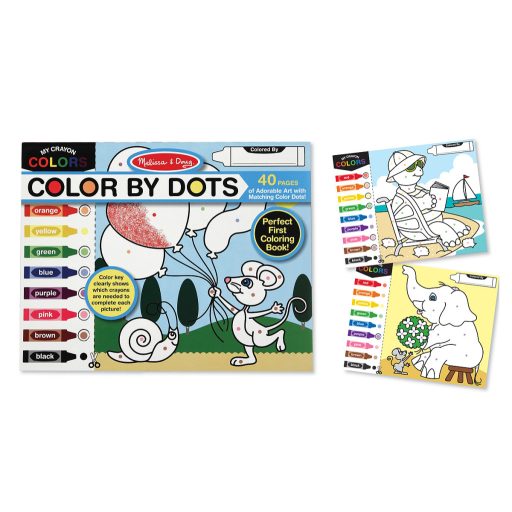 Melissa&Doug- kreatív játék színező-aranyos állatok